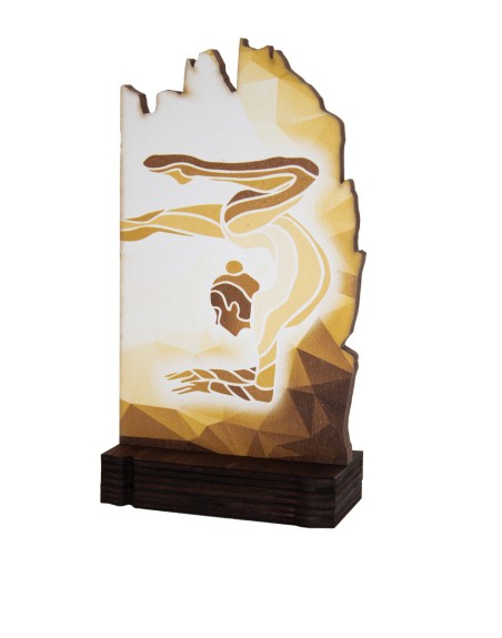25/26 TROFEO MADERA G.RITMICA . 19 CM