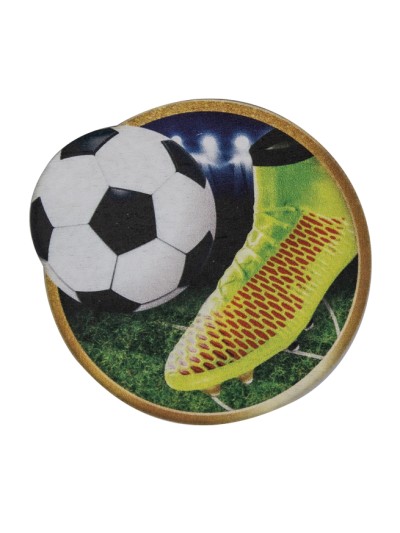 25/26 APLIQUE MADERA FUTBOL