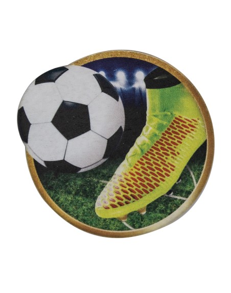 25/26 APLIQUE MADERA FUTBOL