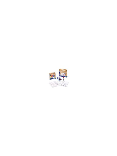 Set de dibujo staedtler noris jumbo mixto figuras de papel 18 piezas