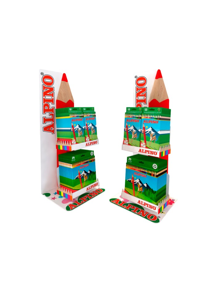 Contenido expositor estrella alpino Contenido expositor estrella alpino