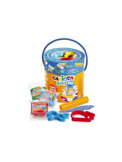 Pasta de modelar carioca baby do playset 10 piezas