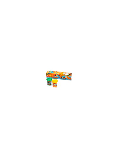 Pasta de modelar carioca baby do 150 ml caja de 4 unidades colores surtidos
