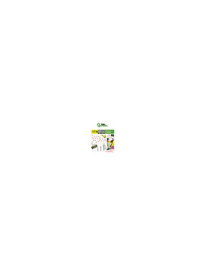 Bloc musica y canto liderpapel pentagrama interlineado 2 mm cuadricula 5mm din a4 24 hojas 100g/m2