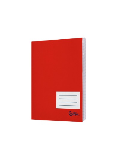 Libreta liderpapel smart a5 plus 32 hojas 75g/m2 cuadro 3mm con margen colores surtidos