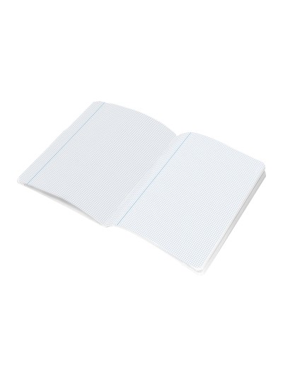 Libreta liderpapel smart a5 plus 32 hojas 75g/m2 cuadro 3mm con margen colores surtidos
