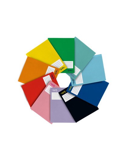 Libreta liderpapel smart a5 plus 32 hojas 75g/m2 pauta 4 3.5mm con margen colores surtidos