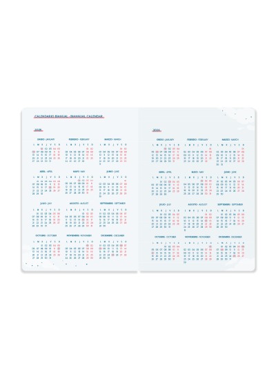 Agenda escolar liderpapel 25-26 espiral petite lineas dia pagina a5 bilingüe papel fsc 80 gr