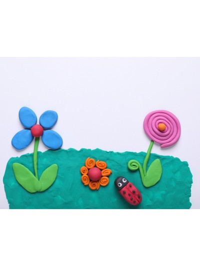 Instrumentos de modelar liderpapel para plastilina de plastico caja de 6 piezas