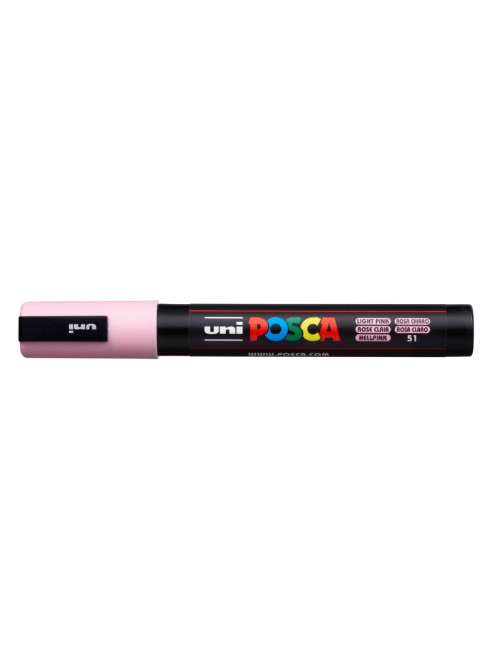 Rotulador uni posca pc-5m marcador de pintura punta conica 1,8-2,5 mm rosa claro Rotulador uni posca pc-5m marcador de pintura punta conica 1,8-2,5 mm rosa claro