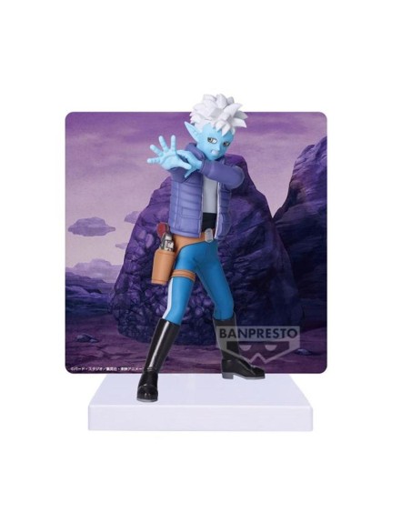 Figura banpresto dragon ball daima glorio con panel 14cm