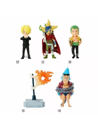 Figura banpresto one piece world collectable enies lobby 2 unidad aleatoria