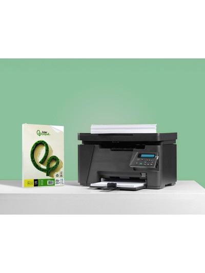 Papel liderpapel a4 80g/m2 reciclado liso paquete de 100 hojas