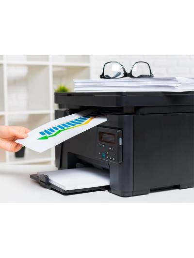 Papel liderpapel a4 80g/m2 reciclado liso paquete de 100 hojas