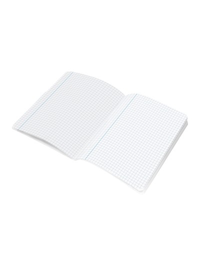 Libreta liderpapel smart a5 plus 32 hojas 75g/m2 cuadro 6mm con margen