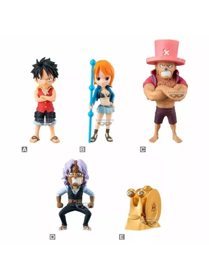 Figura banpresto one piece world collectable enies lobby 1 unidad aleatoria Figura banpresto one piece world collectable enies lobby 1 unidad aleatoria