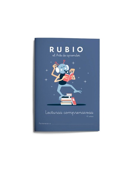 Cuaderno rubio lecturas comprensivas + 6 años