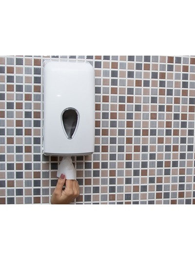 Dispensador papel higienico dahi domestico mixto abs colorblanco 277x135x135 mm