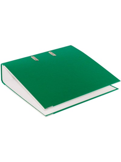 Archivador de palanca elba top carton compacto polipropileno con rado din a4 lomo de 80 mm verde
