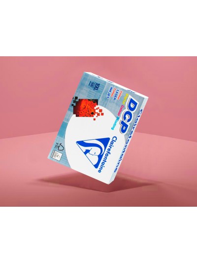 Papel fotocopiadora clairefontaine din a4 100 gramos paquete de 500 hojas