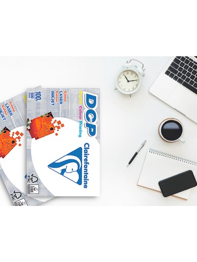 Papel fotocopiadora clairefontaine din a4 100 gramos paquete de 500 hojas