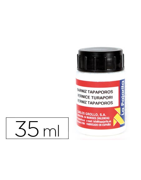 Barniz la pajarita tapaporos bote 35 ml