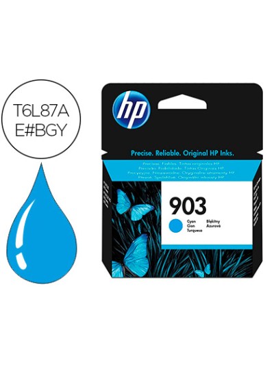 Ink-jet hp 903 officejet pro 6960 / 6970 cian 315 pag