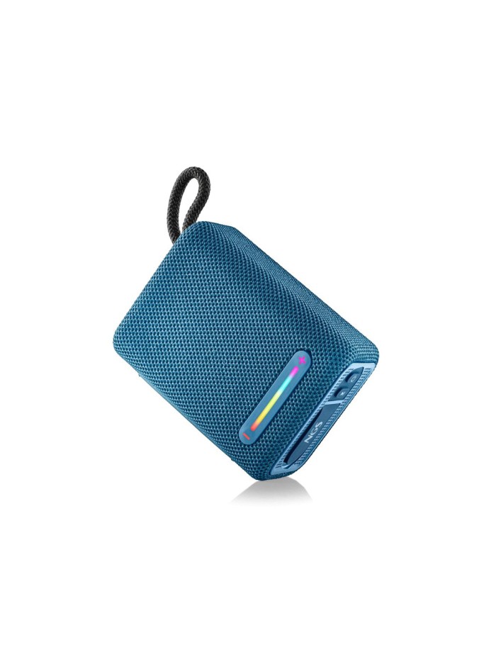Altavoz ngs roller furia 1 portatil 60w bluetooth luces rgb e impermeabilidad ipx7 color azul Altavoz ngs roller furia 1 portatil 60w bluetooth luces rgb e impermeabilidad ipx7 color azul