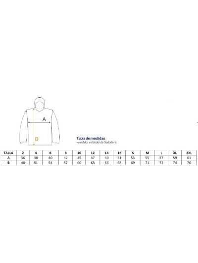 Sudadera Castrum amarillo Santa Juana