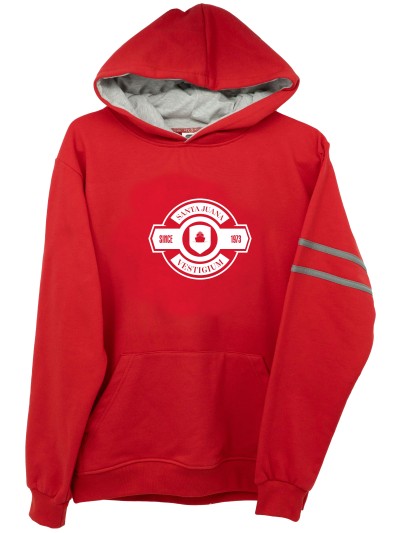 Sudadera Vestigium roja Santa Juana