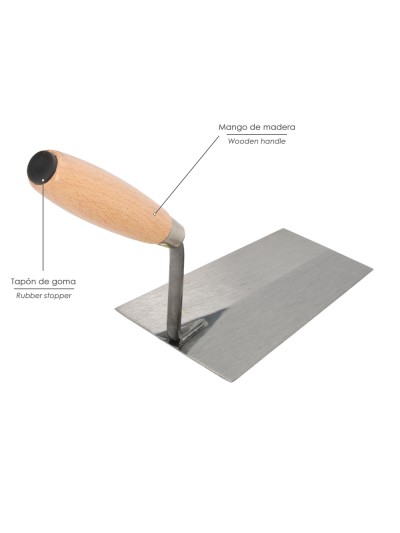 Paleta Wolfpack Mango Madera 341-A / 180 mm.