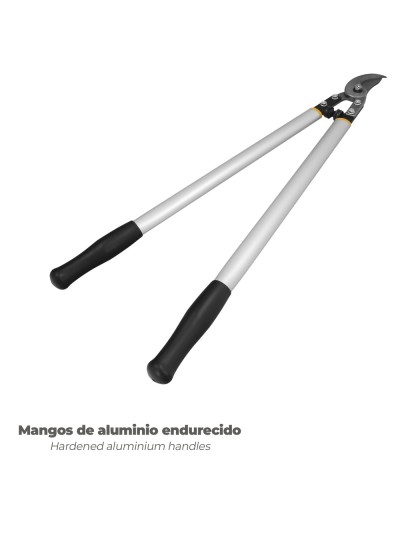 Tijeras Podar 2 Manos Profesional Forja y Alumnio 75 cm.