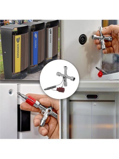 Llave De Cabina - Agua, Gas, Electricidad