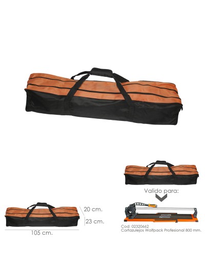 Bolsa Transporte Universal Para Corta Azulejos 800 mm.