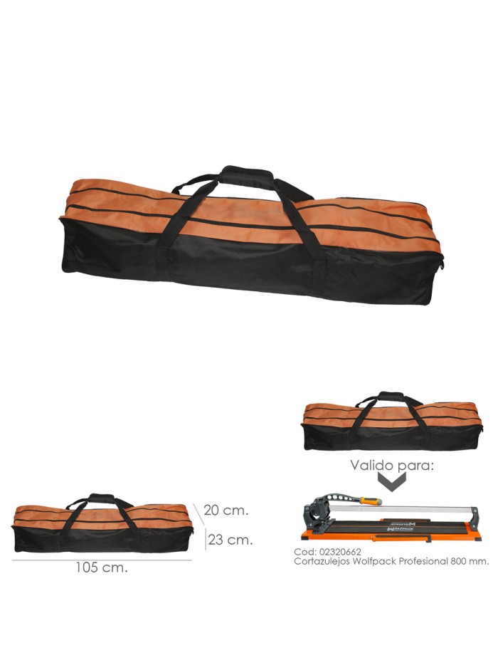 Bolsa Transporte Universal Para Corta Azulejos 800 mm.