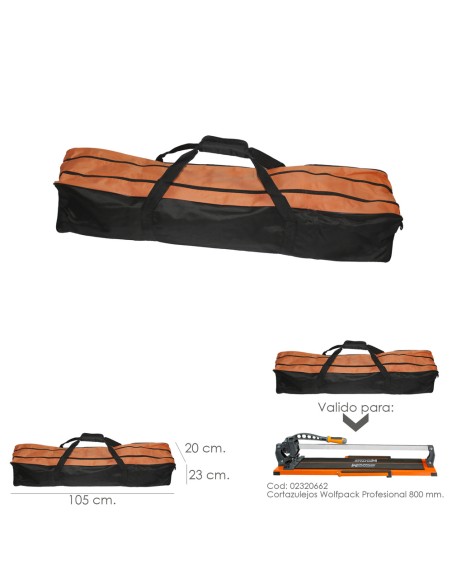 Bolsa Transporte Universal Para Corta Azulejos 800 mm.