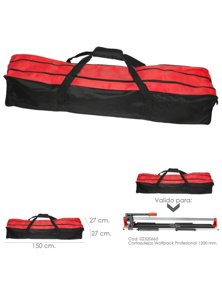 Bolsa Transporte Universal Para Corta Azulejos de 1200 mm.