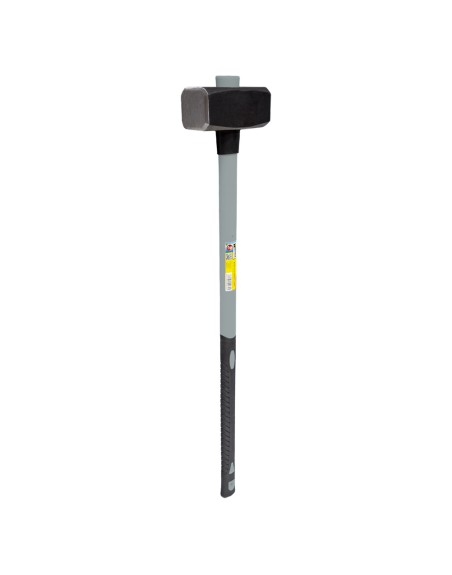 Maza Con Mango Fibra Vidrio 6 Kg. Cabeza Forjada, Con Anillo Anti Vibración, Maza / Porro