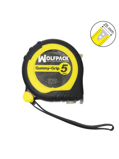 Flexometro Magnetico Grip Topline 5 Metros / 25 mm. Con Freno Metro Magnetico, Medición, Metro Magnetico, Hogar, Bricolaje