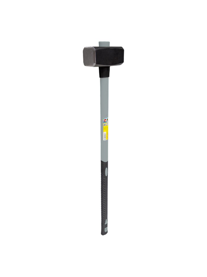Maza Con Mango Fibra Vidrio 3 Kg. Cabeza Forjada, Con Anillo Anti Vibración, Maza / Porro
