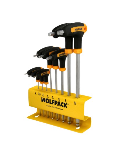 Soporte Para Llaves Allen Mango T Con Capacidad Para 8 Llaves, Organizador Llaves Allen