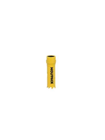 Corona Sierra Bimetal Ø 17 mm. Templado Termico, Base Reforzada. Corona Madera, Broca Agujeros Madera, Acero, Hierro, Plasticos