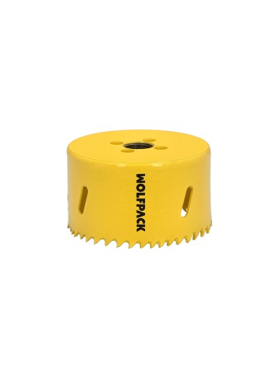 Corona Sierra Bimetal Ø 79 mm. Templado Termico, Base Reforzada. Corona Madera, Broca Agujeros Madera, Acero, Hierro, Plasticos