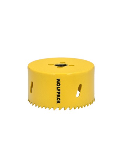 Corona Sierra Bimetal Ø 83 mm. Templado Termico, Base Reforzada. Corona Madera, Broca Agujeros Madera, Acero, Hierro, Plasticos