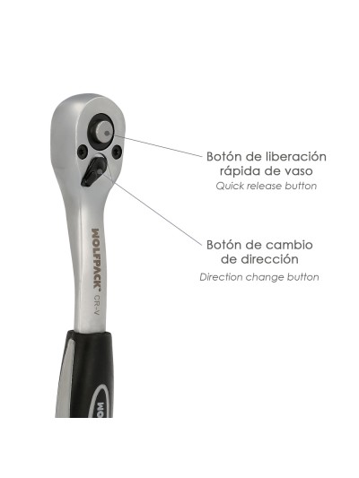 Llave Carraca Plus 1/4 Gran Torsión