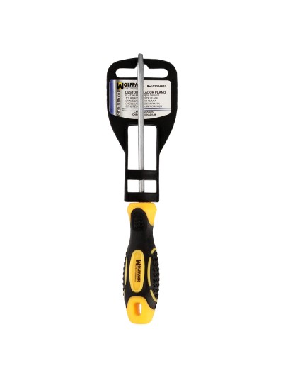 Destornillador Bimaterial Boca Estampada 4x100 mm.