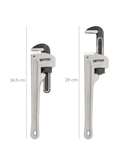 Llave Stillson Heavy Duty Aluminio 10" Llave Para Tubos, Llave Plomeria, Llave Para Tuberias, Llave Grifa.