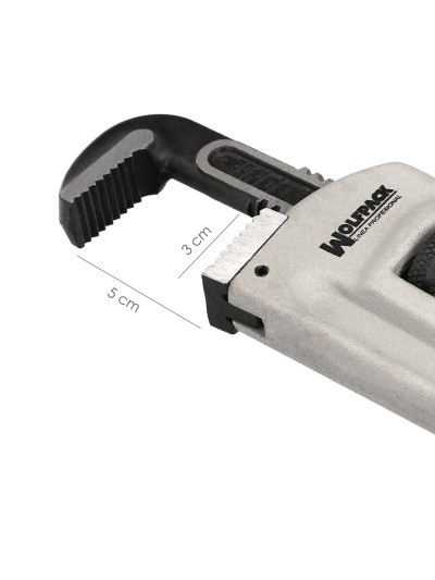 Llave Stillson Heavy Duty Aluminio 10" Llave Para Tubos, Llave Plomeria, Llave Para Tuberias, Llave Grifa.