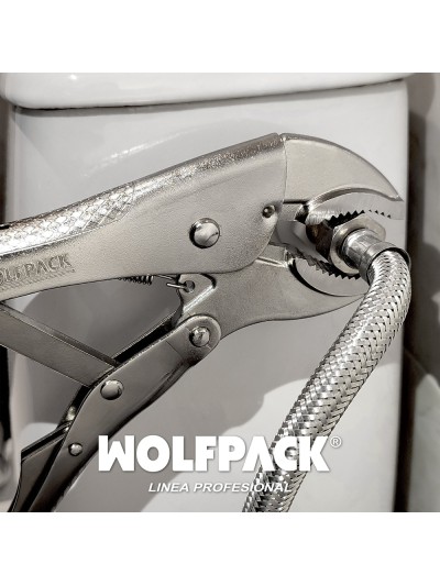 Mordaza Wolfpack Poligrip Curva 25x250 mm.