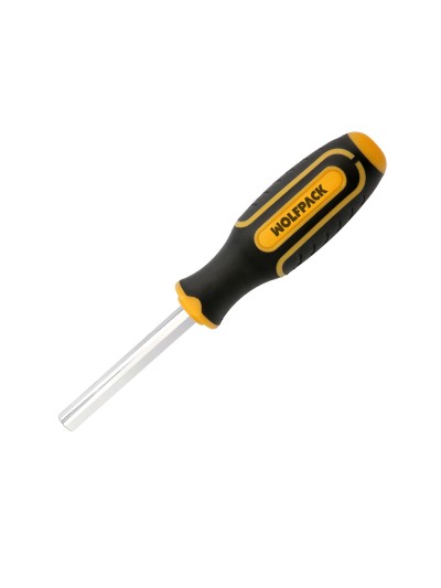 Juego Puntas con Destornillador 1/4" 122 Pzs. Con Apadtador. Cromo Vanadio, Kit Llave Combinada, Kit Carraca,